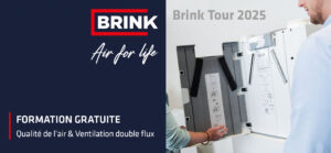 Brink Tour 20 dates 20 villes Formation Qualité de l'air et ventilation double flux